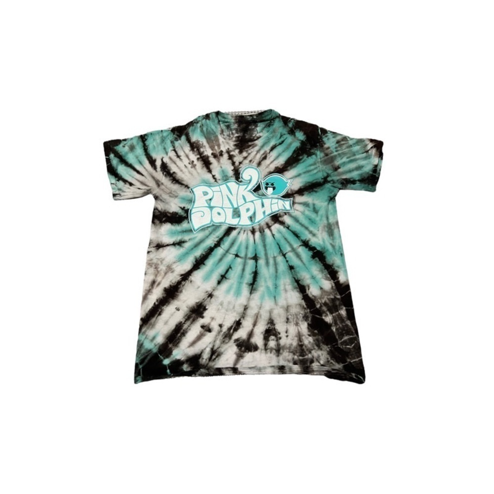 Pink Dolphin Tie Dye Tee Size Small